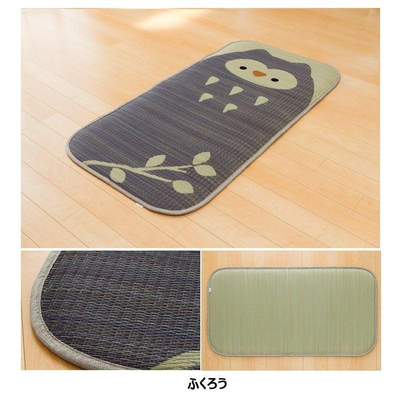 池彥IKEHIKO兒童草蓆70x140cm午睡墊(貓頭鷹/柴犬)|遊戲墊、嬰兒床墊 - 富士通販