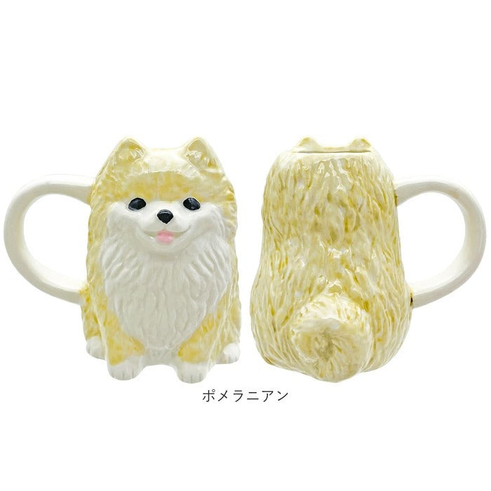 日本 Sunart 可愛動物立體造型馬克杯340cc|可愛馬克杯 咖啡杯 兒童水杯