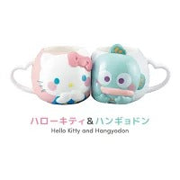 日本 三麗鷗 Hello Kitty & 漢頓 對杯馬克杯組 250ml|情侶對杯 可愛馬克杯