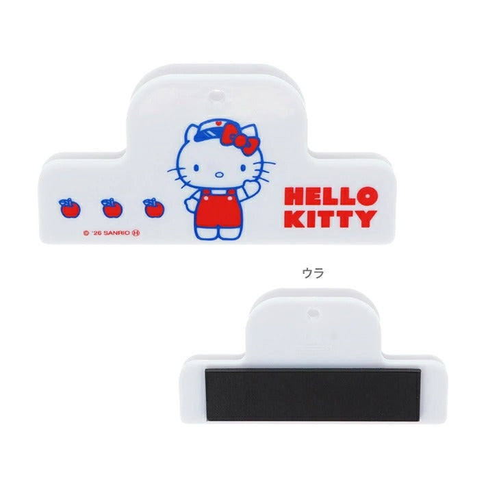 日本 三麗鷗 布丁狗&Hello Kitty 日系可愛造型磁力夾|冰箱磁鐵 菜單夾 白板夾