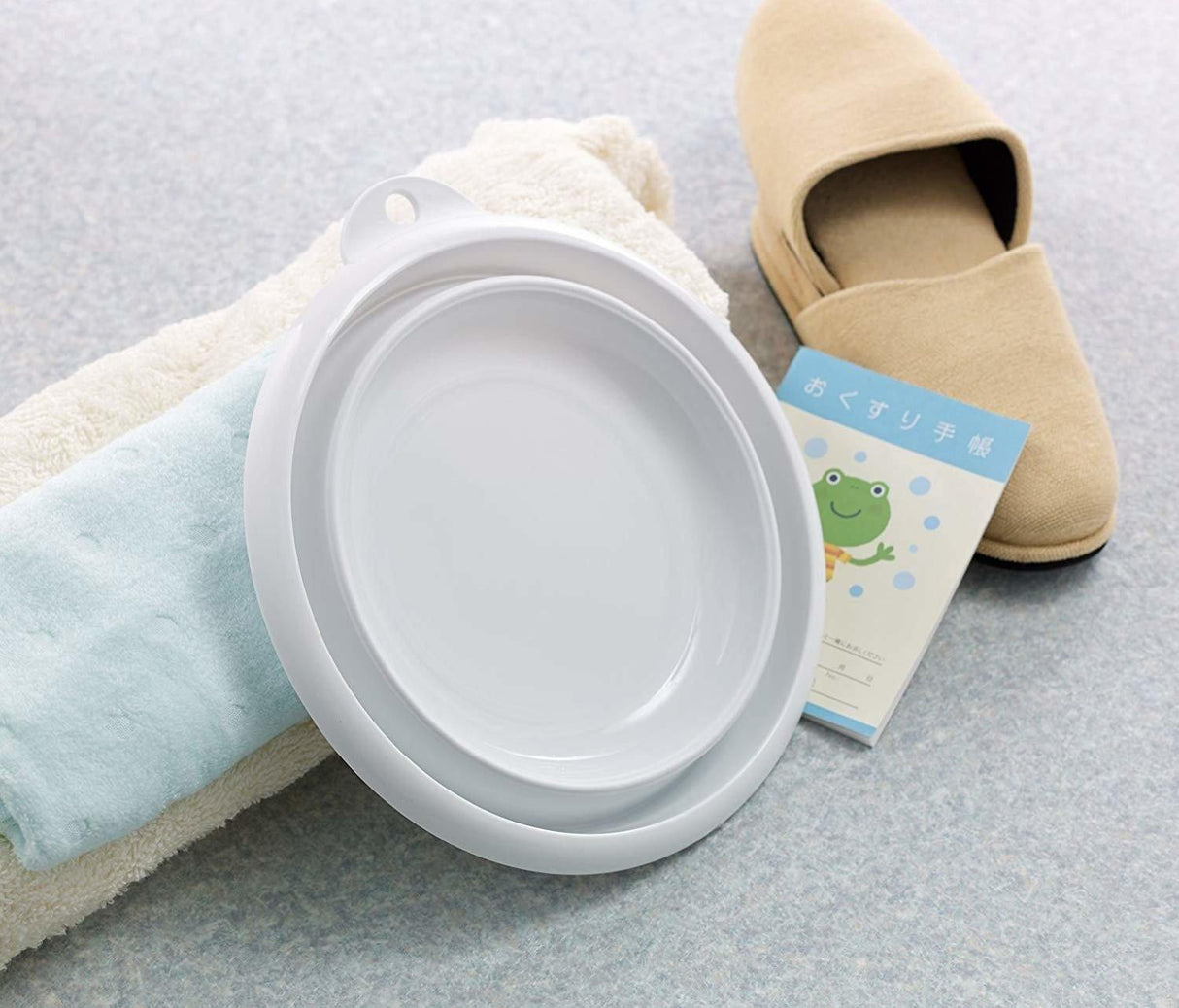 ISETO 日本製|可折疊臉盆、方便攜帶式水盆 - 富士通販