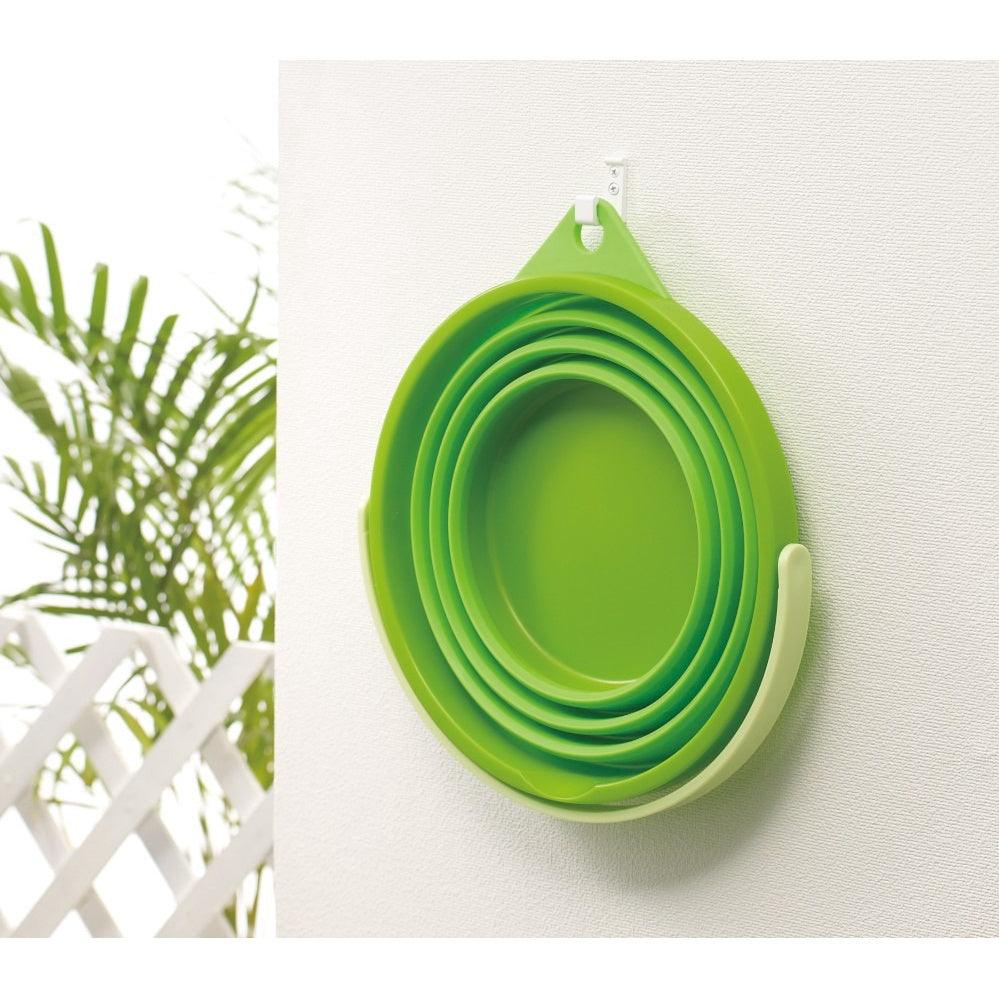 日本製 ISETO 折疊伸縮水桶|海灘 玩水 釣魚 洗衣 - 富士通販