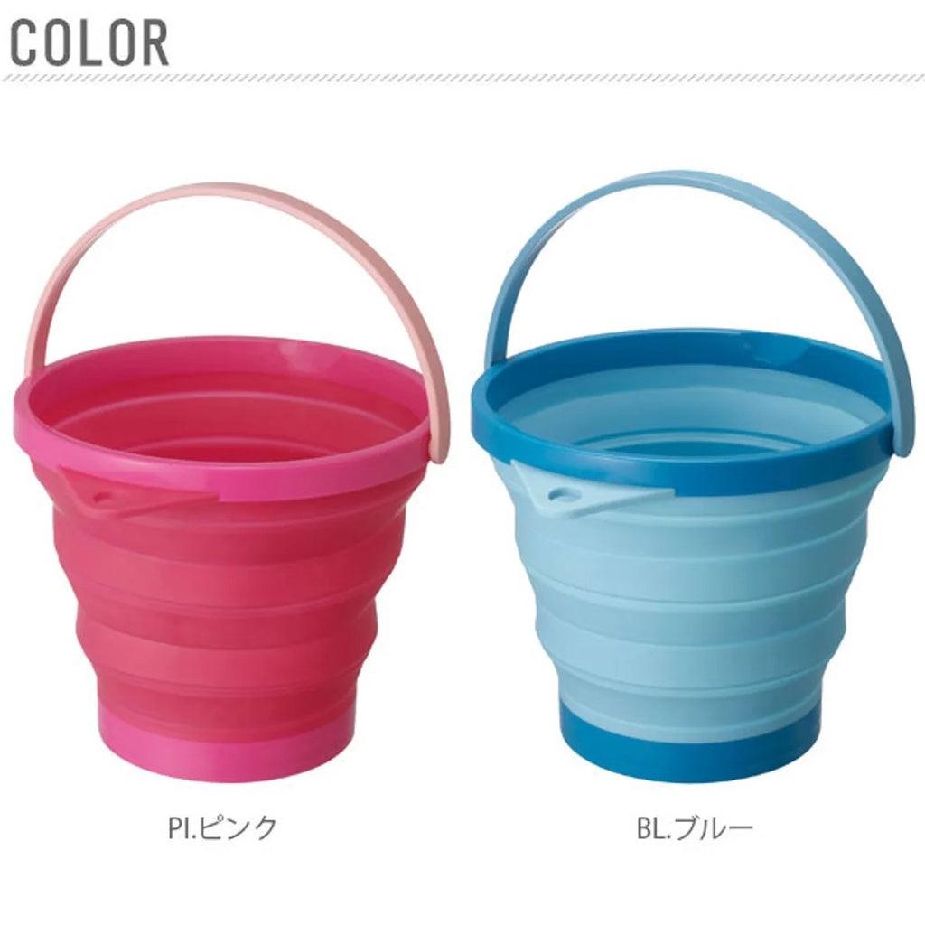 日本製 ISETO 折疊伸縮水桶|海灘 玩水 釣魚 洗衣 - 富士通販