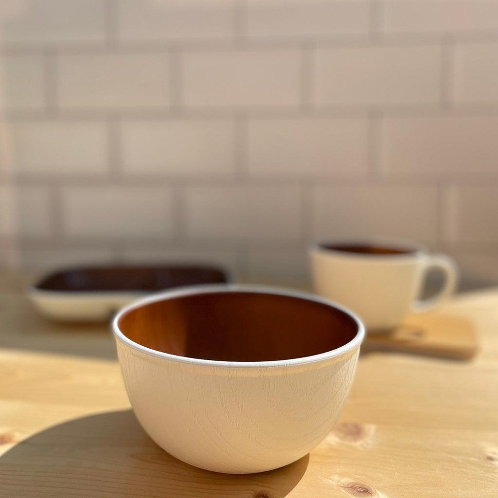 日本製 isso ecco雙色餐具系列|湯碗 分隔盤 餐碗 湯杯 - 富士通販