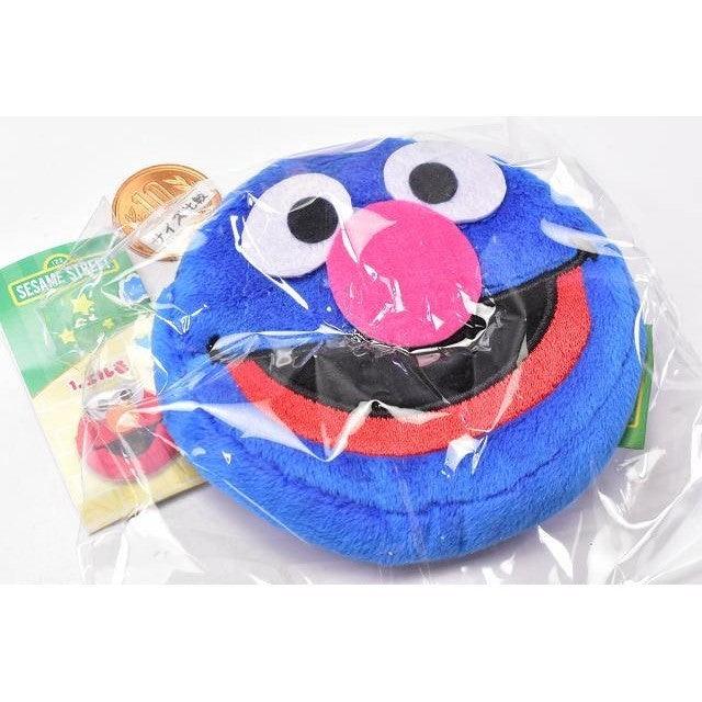 日本 K2 芝麻街絨毛小物包 扭蛋 9cm 零錢 飾品 戒指 - 富士通販