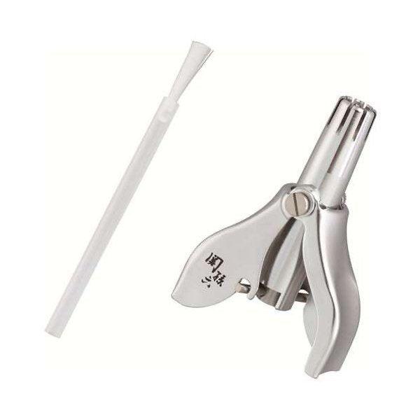 日本製關孫六旋轉鼻毛剪|貝印KAI安全鼻毛去除器(內附清潔刷) - 富士通販