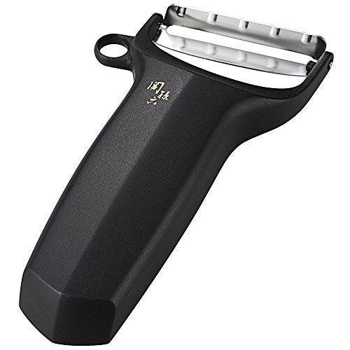 日本製關孫六削皮刀|貝印KAI斜口削皮器 - 富士通販