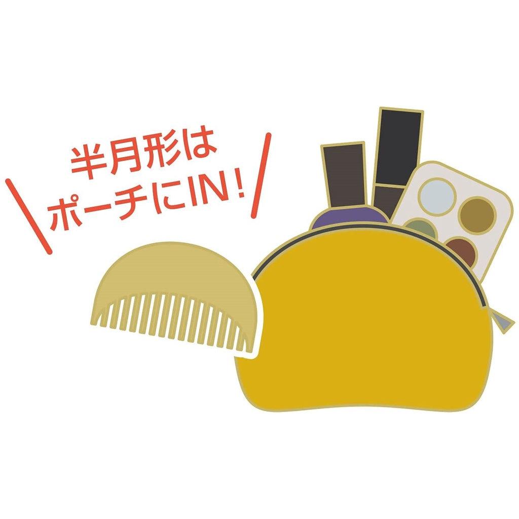 貝印KAI黃楊木梳|抑制靜電椿油(山茶花油)美髮梳 - 富士通販