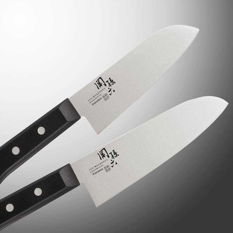 日本KAI貝印 關孫六若竹不鏽鋼刀| 日式廚刀|料理刀|三德刀|麵包刀|水果刀|冷凍刀(六種尺寸可選)-日本製 - 富士通販