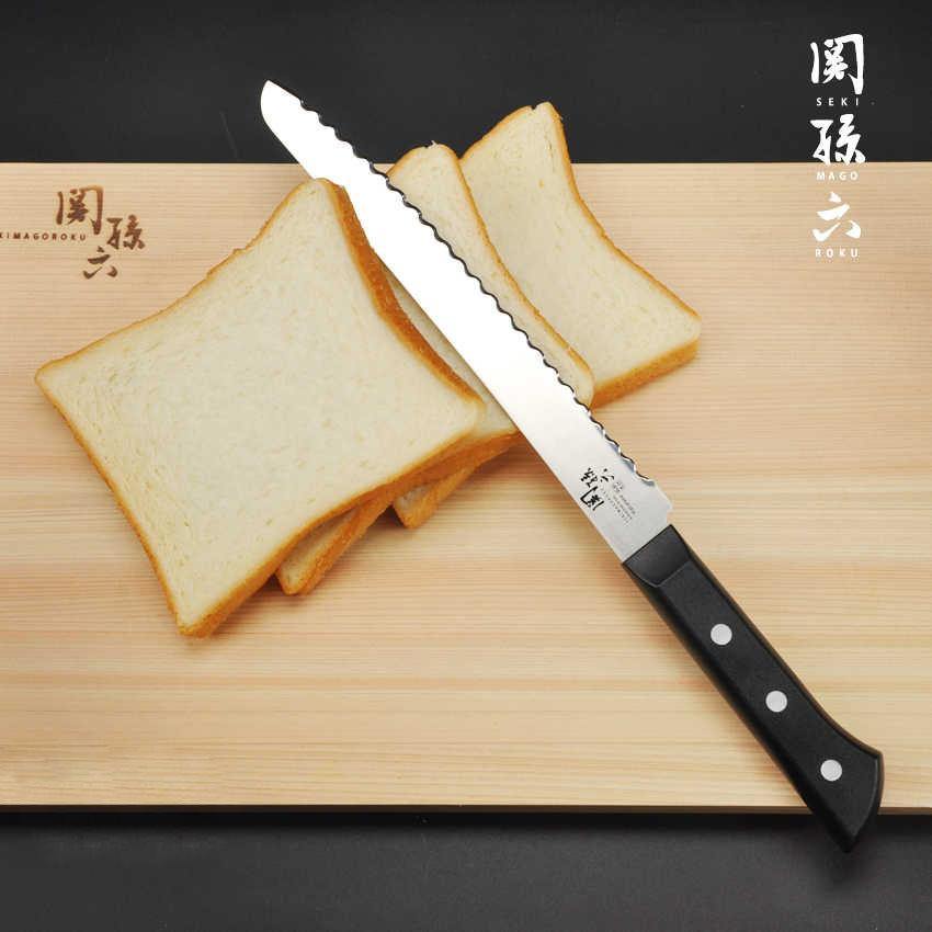 日本KAI貝印 關孫六若竹不鏽鋼刀| 日式廚刀|料理刀|三德刀|麵包刀|水果刀|冷凍刀(六種尺寸可選)-日本製 - 富士通販