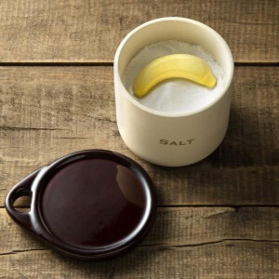 Karari香蕉造型珪藻土塊|防止食物受潮,乾燥保存 - 富士通販