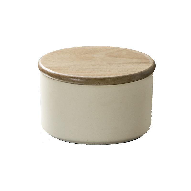 日本Karari|珪藻土食品保存罐 矽藻士吸濕乾燥儲藏罐 (不含湯匙) - 富士通販