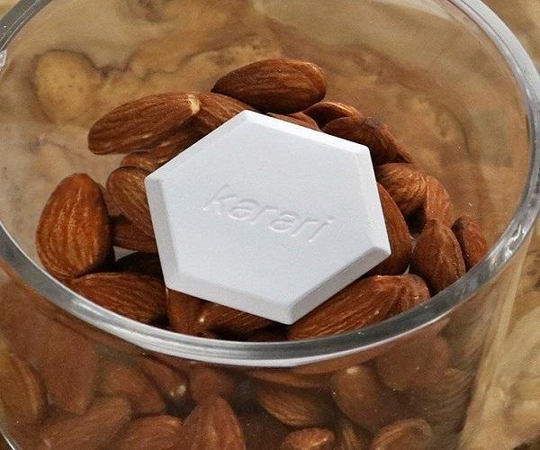 日本 Karari珪藻土六角形|梅花造型防潮除溼塊-2入 - 富士通販