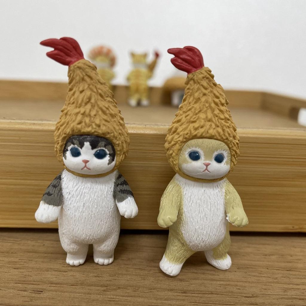 日本 KITAN CLUB 炸蝦貓 扭蛋 公仔|貓福珊迪 貓咪扭蛋 貓咪公仔 - 富士通販