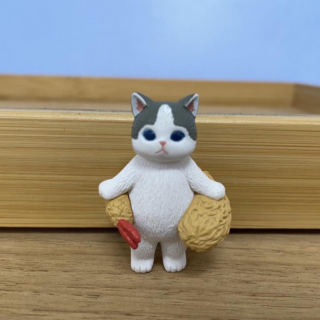 日本 KITAN CLUB 炸蝦貓 扭蛋 公仔|貓福珊迪 貓咪扭蛋 貓咪公仔 - 富士通販