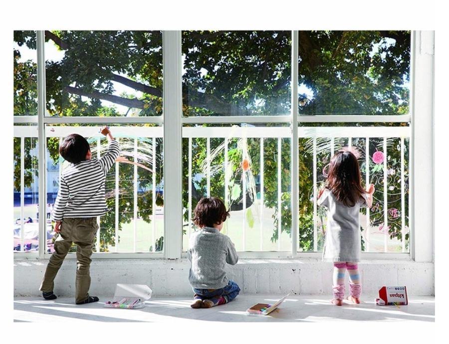 日本理化學Kitpas無毒六色兒童蠟筆|可畫玻璃 - 富士通販