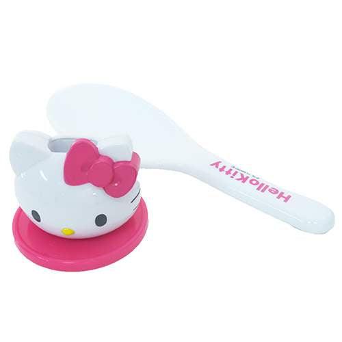卡通立式飯勺(含底座)-KITTY/米奇|不沾飯、耐熱120度飯匙 - 富士通販