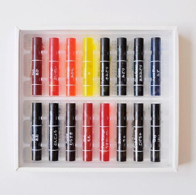 KOKUYO國譽透明無毒兒童蠟筆|可混搭不同色彩、水彩 - 富士通販