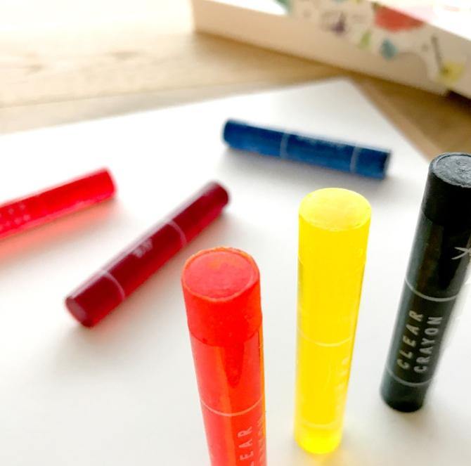 KOKUYO國譽透明無毒兒童蠟筆|可混搭不同色彩、水彩 - 富士通販