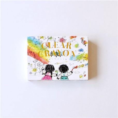 KOKUYO國譽透明無毒兒童蠟筆|可混搭不同色彩、水彩 - 富士通販