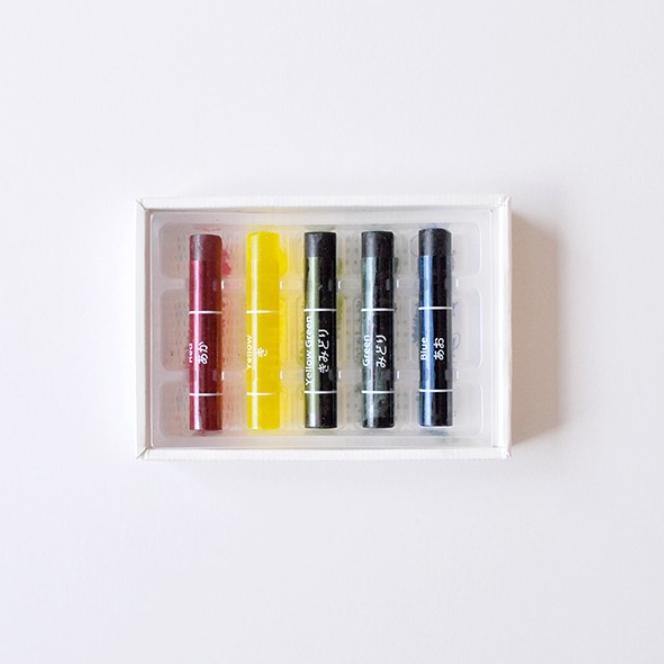 KOKUYO國譽透明無毒兒童蠟筆|可混搭不同色彩、水彩 - 富士通販