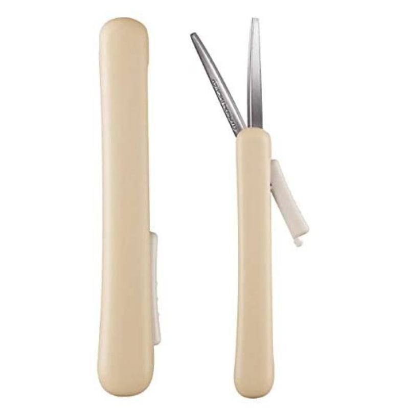 日本KOKUYO國譽攜帶型輕便剪刀|可收納、不易留殘膠 - 富士通販