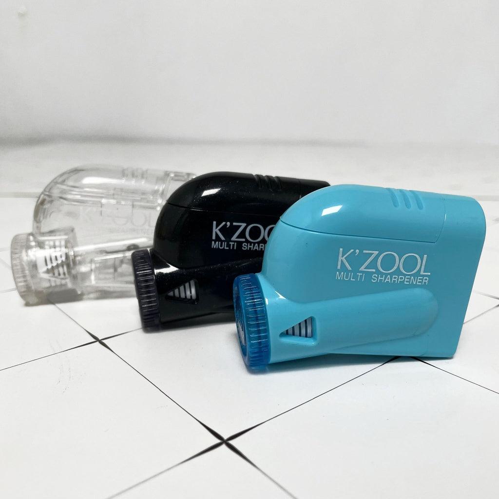 日本製 KUTSUMA K'ZOOL攜帶型5段式 削鉛筆機|迷你削鉛筆機 調節筆尖尖鈍 - 富士通販