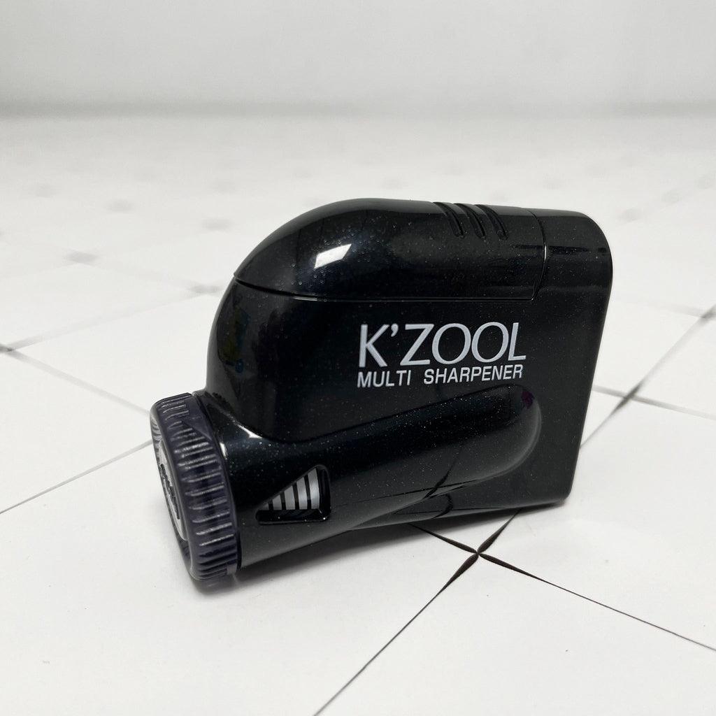 日本製 KUTSUMA K'ZOOL攜帶型5段式 削鉛筆機|迷你削鉛筆機 調節筆尖尖鈍 - 富士通販