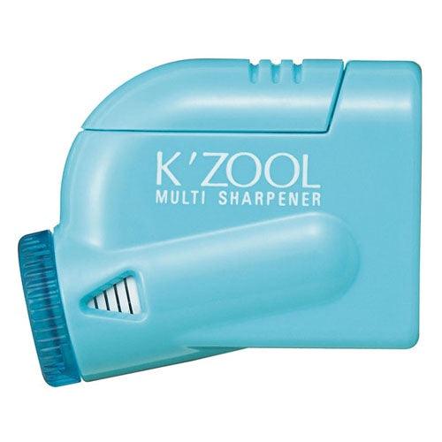 日本製 KUTSUMA K'ZOOL攜帶型5段式 削鉛筆機|迷你削鉛筆機 調節筆尖尖鈍 - 富士通販