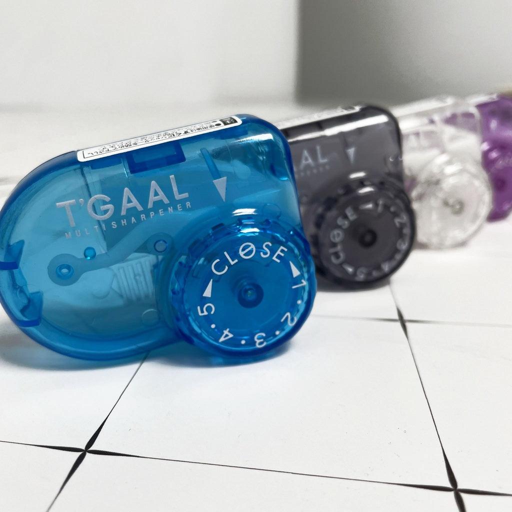 日本製 KUTSUMA T'GAAL 可調五段式削鉛筆器 四色|削鉛筆機 筆尖粗細可調節 - 富士通販