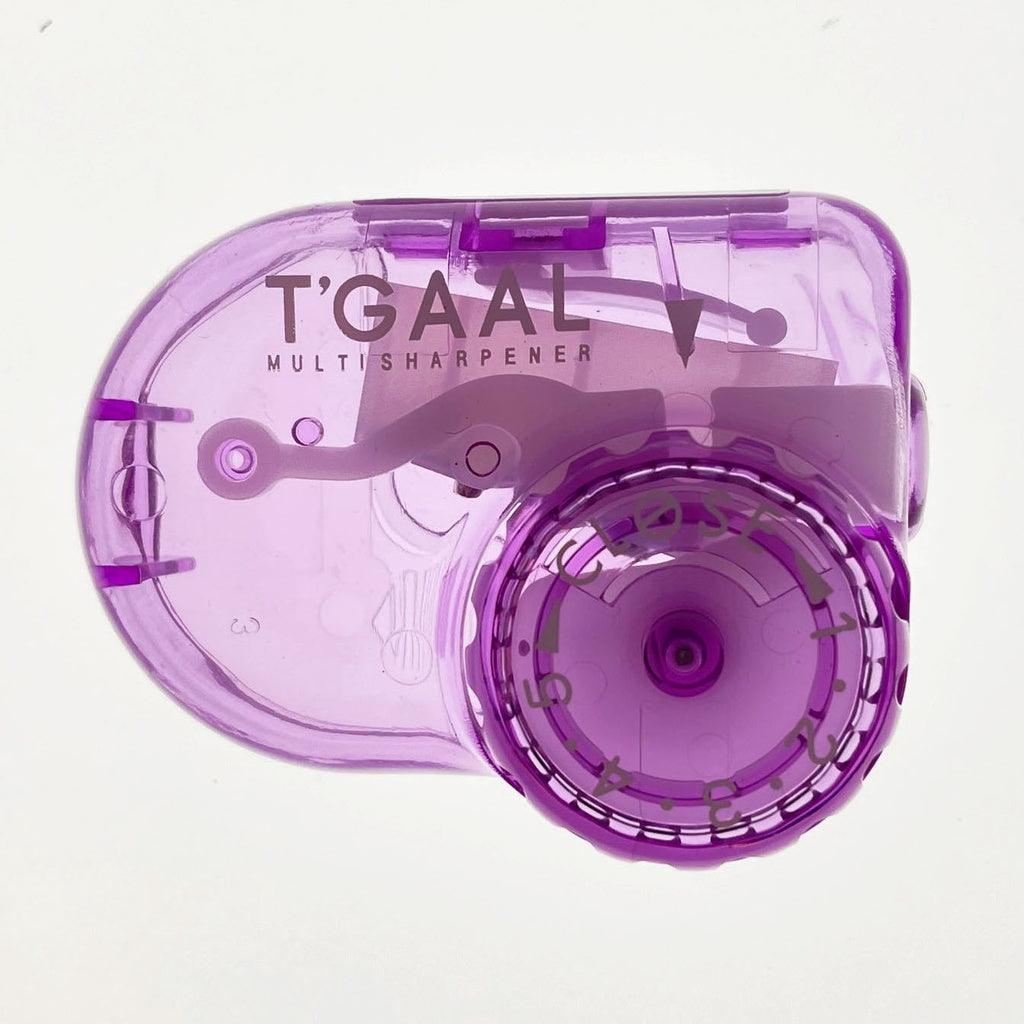 日本製 KUTSUMA T'GAAL 可調五段式削鉛筆器 四色|削鉛筆機 筆尖粗細可調節 - 富士通販