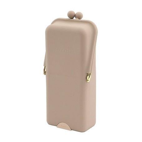 Kutsuwa、airpita站立式鉛筆盒|可收納手機架、粉嫩馬卡龍色系 - 富士通販