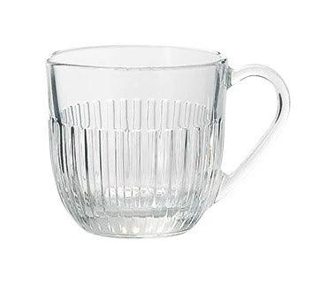 法國製 La Rochere 直條紋 玻璃馬克杯|270ml 400ml - 富士通販