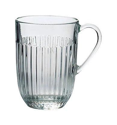 法國製 La Rochere 直條紋 玻璃馬克杯|270ml 400ml - 富士通販