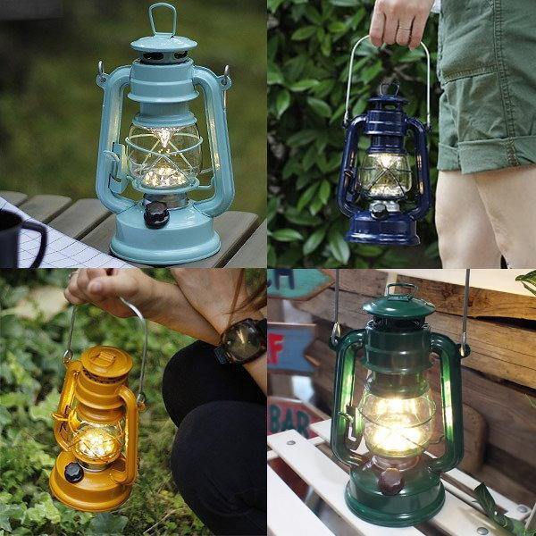 日本復古 免插電LED夜燈露營燈-電池式|不含電池(多款色系可選) - 富士通販