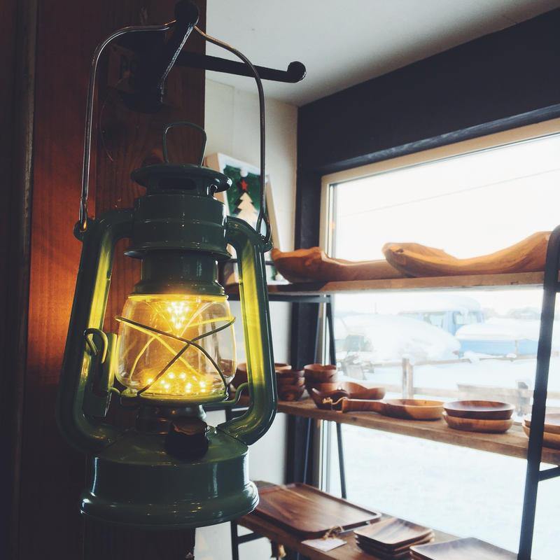 日本復古 免插電LED夜燈露營燈-電池式|不含電池(多款色系可選) - 富士通販