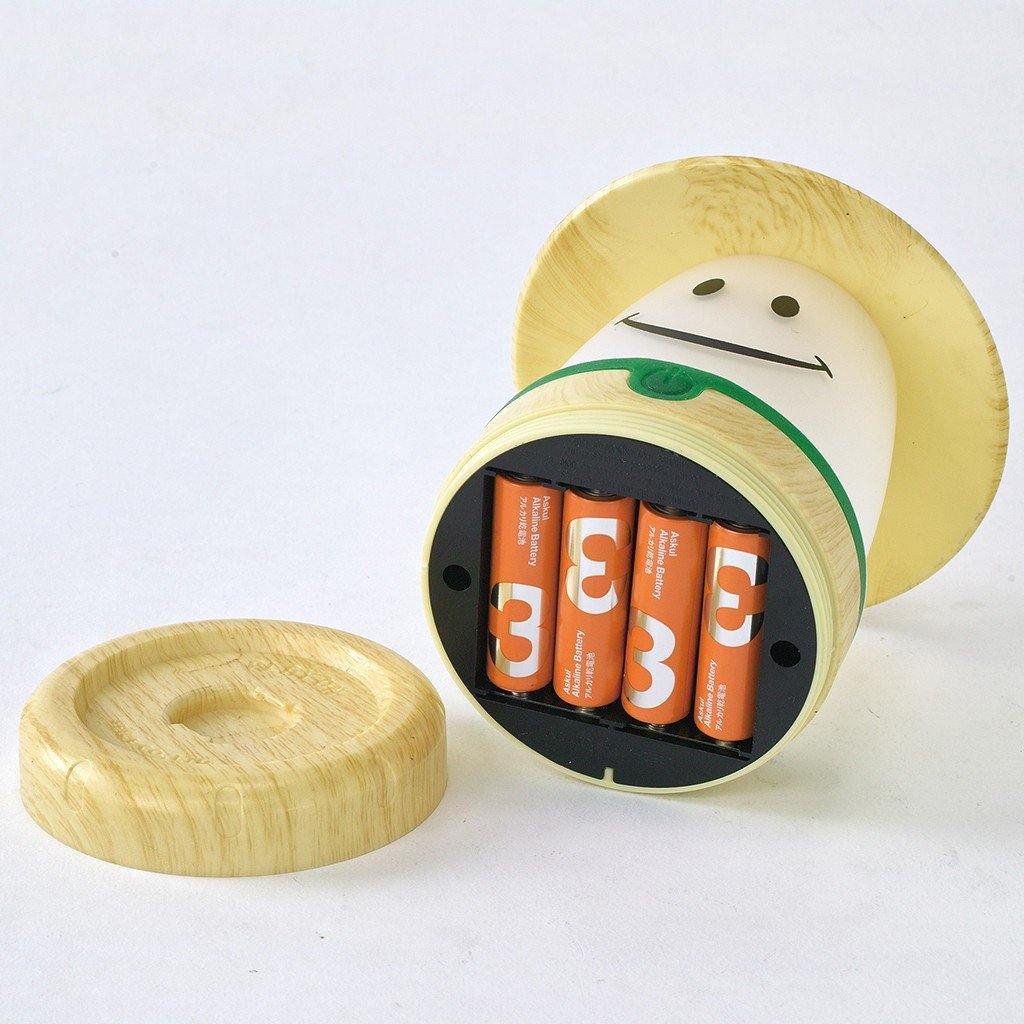 日本 戶外|室內 可提掛微笑LED 電池露營燈-兩色可選 - 富士通販