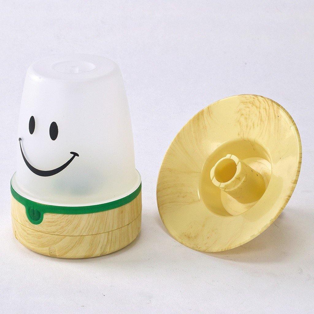 日本 戶外|室內 可提掛微笑LED 電池露營燈-兩色可選 - 富士通販