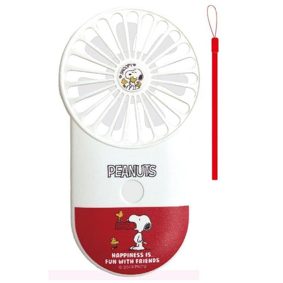 日本 LED發光風扇|史奴比 三眼怪 - 富士通販