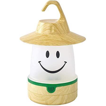 日本 戶外|室內 可提掛微笑LED 電池露營燈-兩色可選 - 富士通販