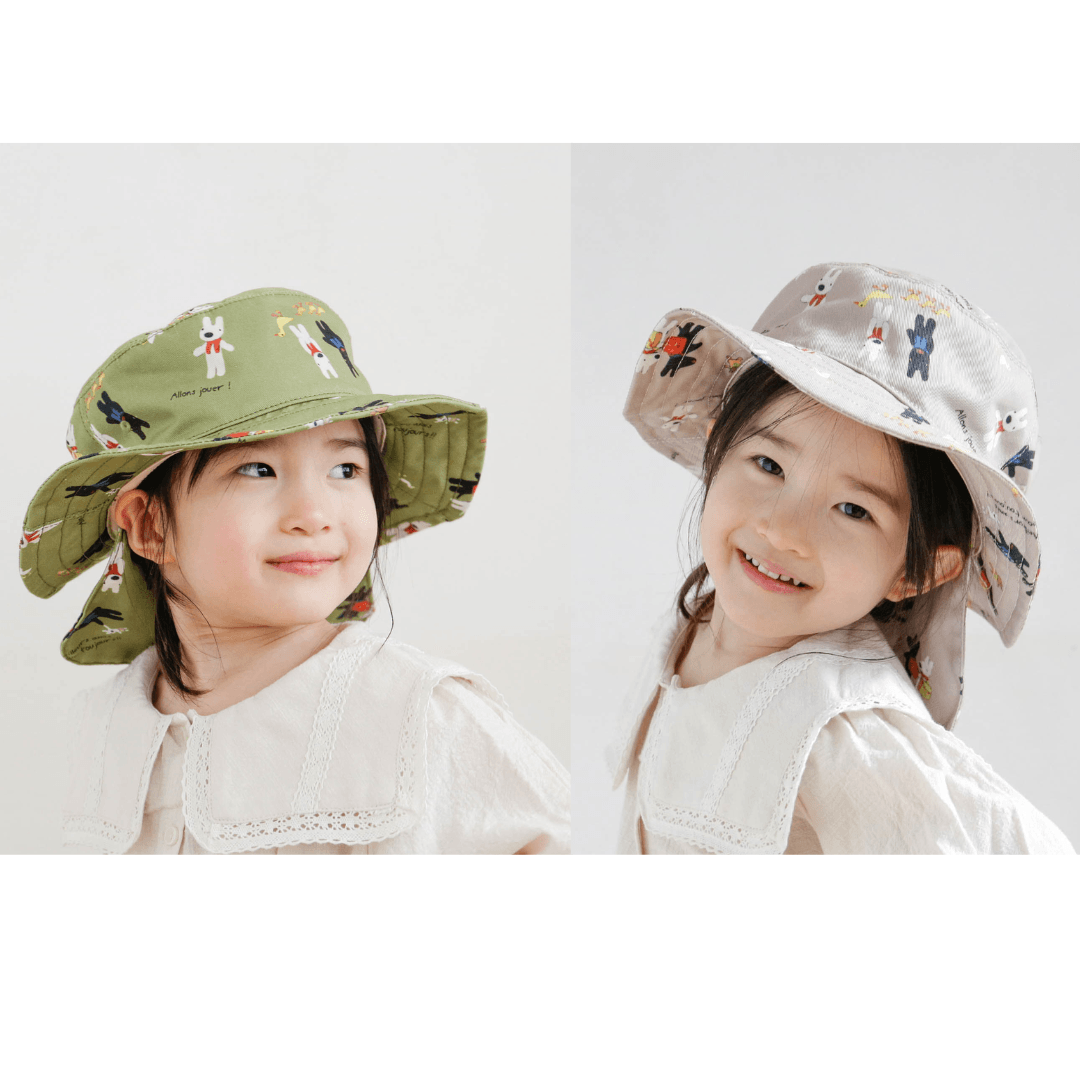 原創款| Lisa and Gaspard 童趣風遮陽帽、休閒百搭風帽子 - 富士通販