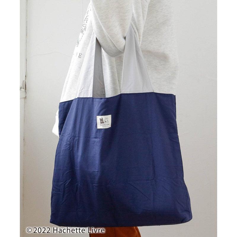 原創設計款|Lisa and Gaspard x salut 繪本風環保袋、手提收納袋 - 富士通販