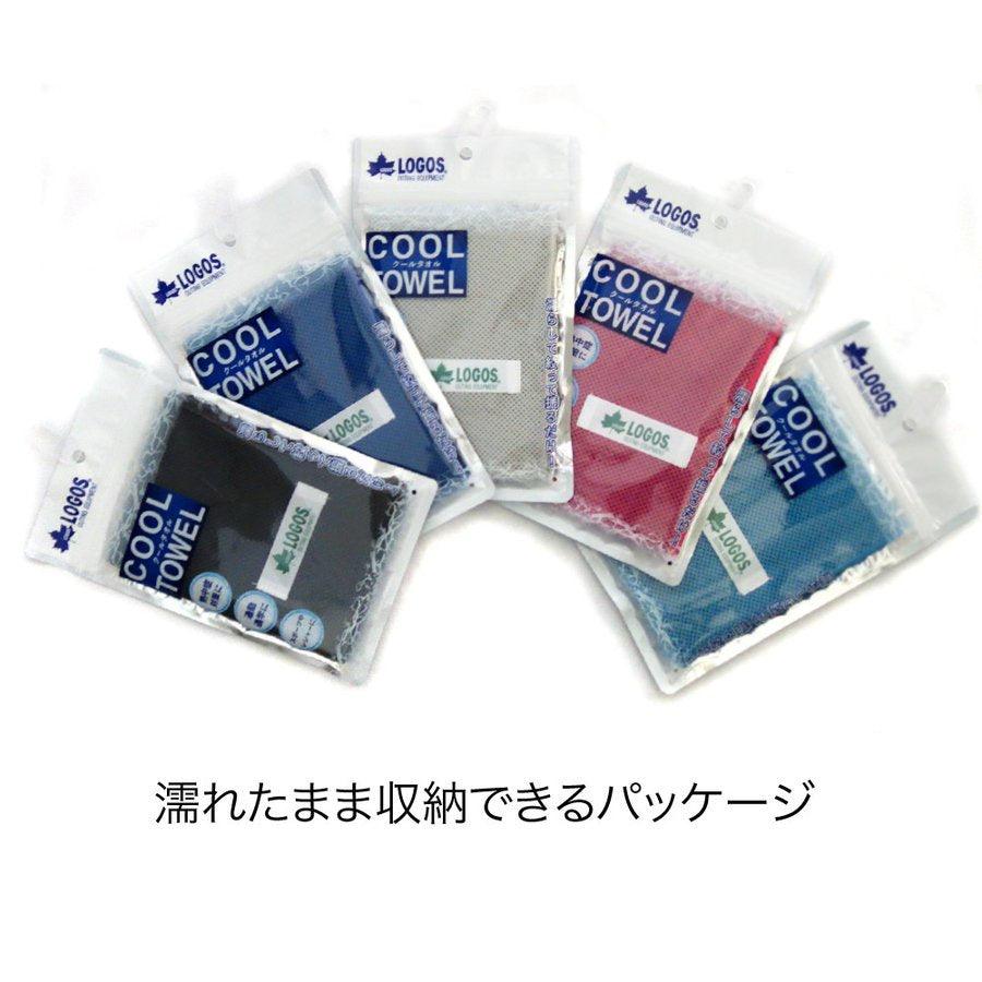 日本露營品牌LOGOS運動涼感毛巾|夏天預防中暑 - 富士通販
