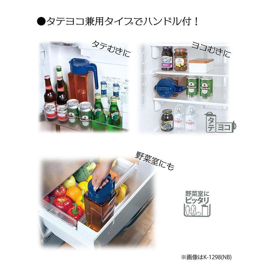 日本 Lustroware 岩崎工業手提直立式|可拆式濾茶器|過濾冷水熱水壺2.1L-日本製 - 富士通販