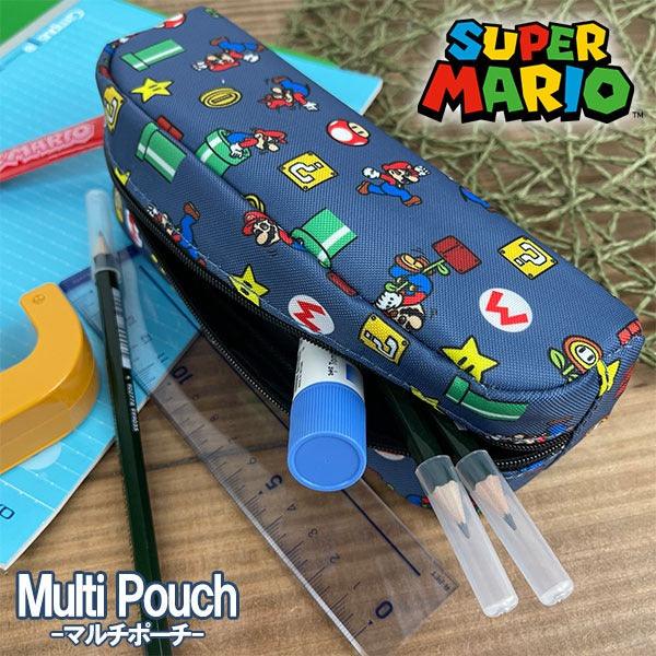 日本 Mario 瑪莉歐筆袋|鉛筆袋 化妝包 收納包 - 富士通販