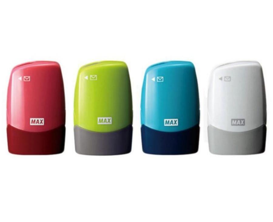 日本MAX個人資料保護章兼差信刀|藍色款保護個資 補充帶 - 富士通販