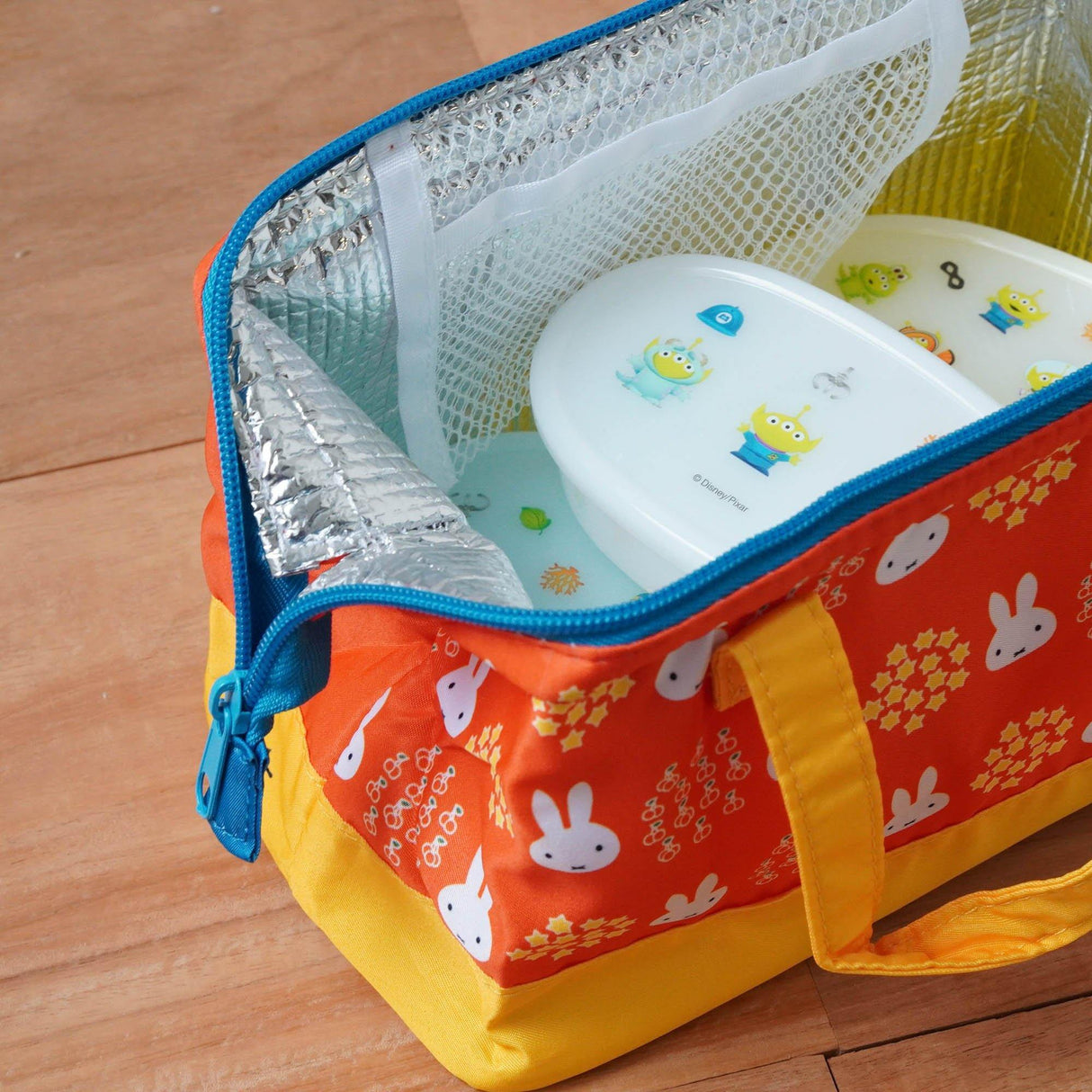 日本 可愛miffy米菲兔圖案便當袋|保冷袋 野餐袋 含內袋 - 富士通販