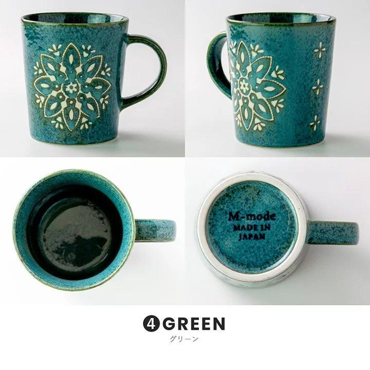 日本製 美濃燒 Minoru 摩洛哥馬克杯|260ml - 富士通販