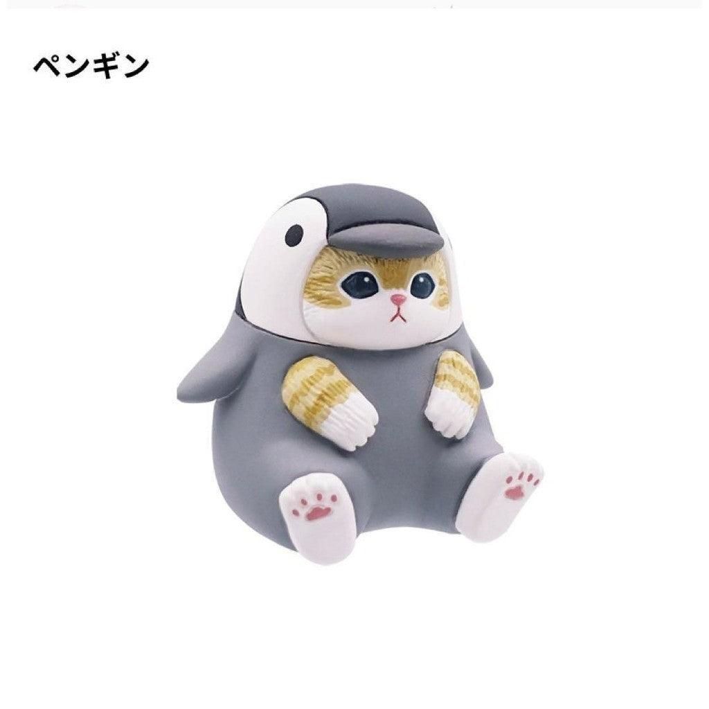 日本 mofusand 貓福珊迪 海洋生物貓坐姿公仔|扭蛋 公仔 擺飾 - 富士通販