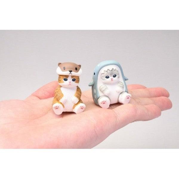 日本 mofusand 貓福珊迪 海洋生物貓坐姿公仔|扭蛋 公仔 擺飾 - 富士通販